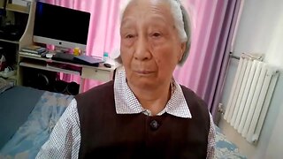 Old Chinese Grannie Gets Smashed